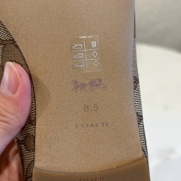 Coach Sienna Signature Slides Shoes Size 8.5 NWT - Picture 8 of 9